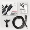 Cable alargador/repetidor activo Axagon ADR-215 USB 2.0 A macho -> A hembra 15 m