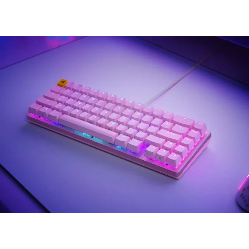 Teclado Glorious Gaming GMMK 2 USB US International rosa