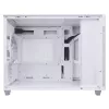 Carcasa de PC ASUS AP201 PRIME CASE TG BLANCA Mini Tower — micro ATX, cristal templado, 3 bahías de 3,5