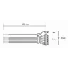 Cable be quiet! CB-6620 0,61 m