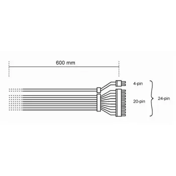 Cable be quiet! CB-6620 0,61 m
