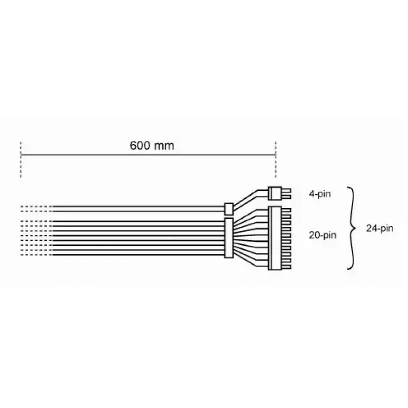 Cable be quiet! CB-6620 0,61 m