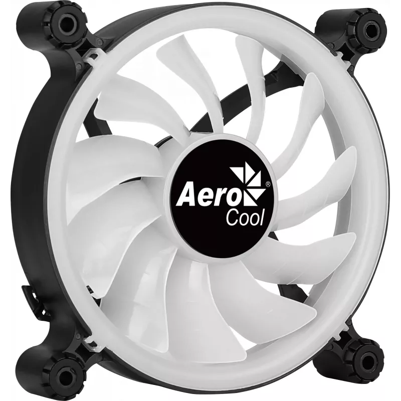 Aerocool PGS Spectro 12 FRGB ventilador de caja de 120 mm, negro / translúcido