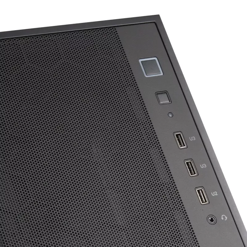 Carcasa de PC Silverstone FARA R1 Midi Tower negra