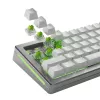 Interruptores para teclado GLORIOUS Raptor HE – 36 unidades, policarbonato, verde claro translúcido, para GMMK 3 HE
