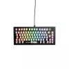 Glorious Gaming GMMK 3 75% Barebones con cable negro – ISO, 75%, con cable, USB, LED RGB, negro