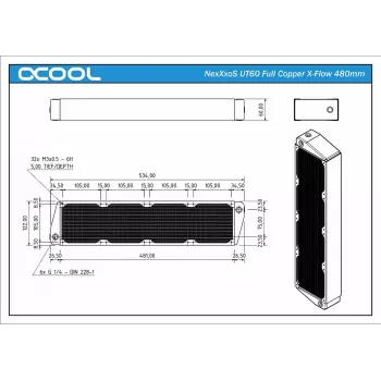 Radiador Alphacool NexXxoS UT60 1011667
