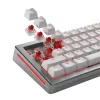 Interruptores para teclado GLORIOUS Fox HE — 36 unidades, policarbonato, rojo translúcido, compatible con GMMK 3 HE