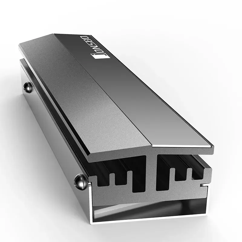 Jonsbo M.2 GREY disipador pasivo para SSD M.2, 1 ud., gris/negro