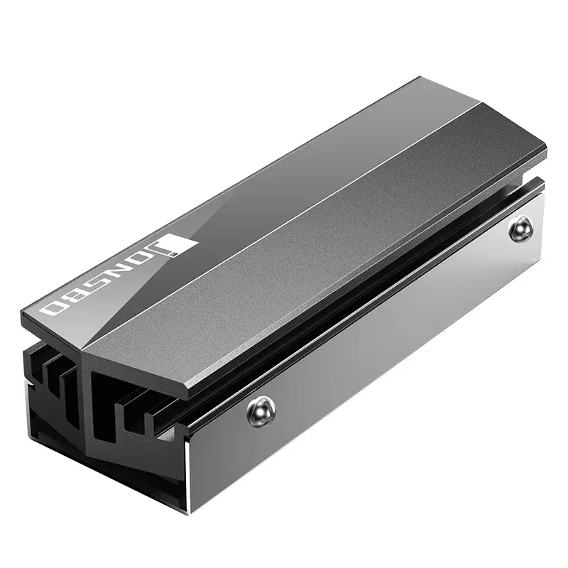 Jonsbo M.2 GREY disipador pasivo para SSD M.2, 1 ud., gris/negro