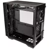 Caja de PC Kolink Observatory Y AMD SE ARGB semitorre negra, transparente