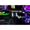 Racor EK Water Blocks STC 10/13 latón titanio 19mm de altura 2cm de diámetro