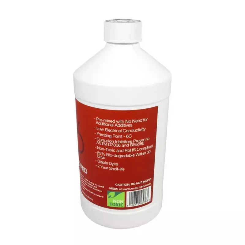 Refrigerante XSPC EC6, líquido de refrigeración para PC, rojo, 1 L