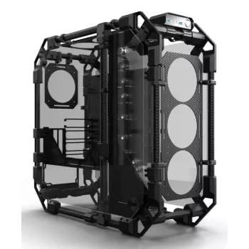 Caja de PC Alphacool Apex Pro Skeleton torre completa negra
