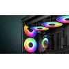 Ventilador de caja A-RGB PWM de 120 mm pack de 3, Arctic Freezer P12 Pro A-RGB — 131 m³/h, rodamiento de deslizamiento, opciones negro/blanco
