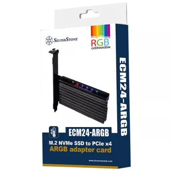 Adaptador M.2 interno Silverstone SST-ECM24-ARGB