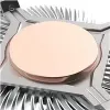 Disipador de CPU Akasa Al LGA1700 para Thin Mini-ITX — disipador plano de aluminio