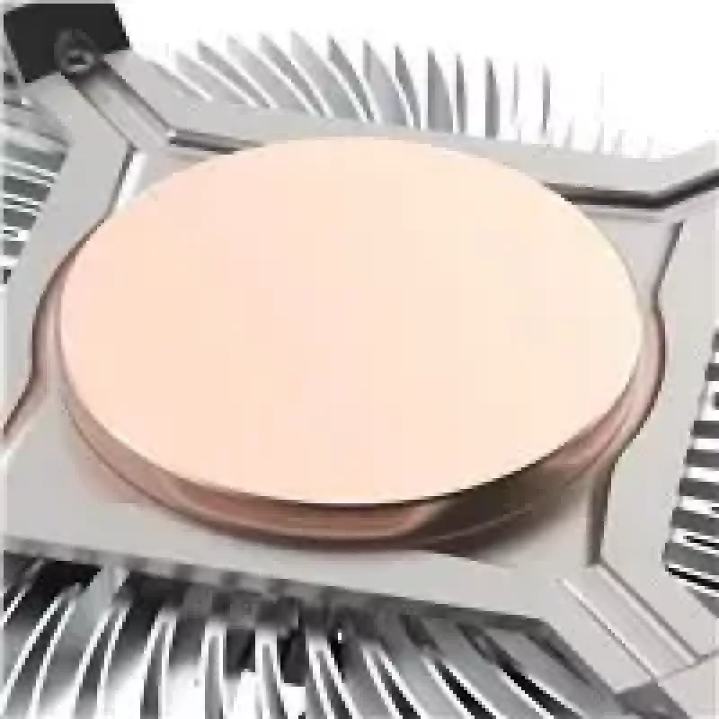 Disipador de CPU Akasa Al LGA1700 para Thin Mini-ITX — disipador plano de aluminio