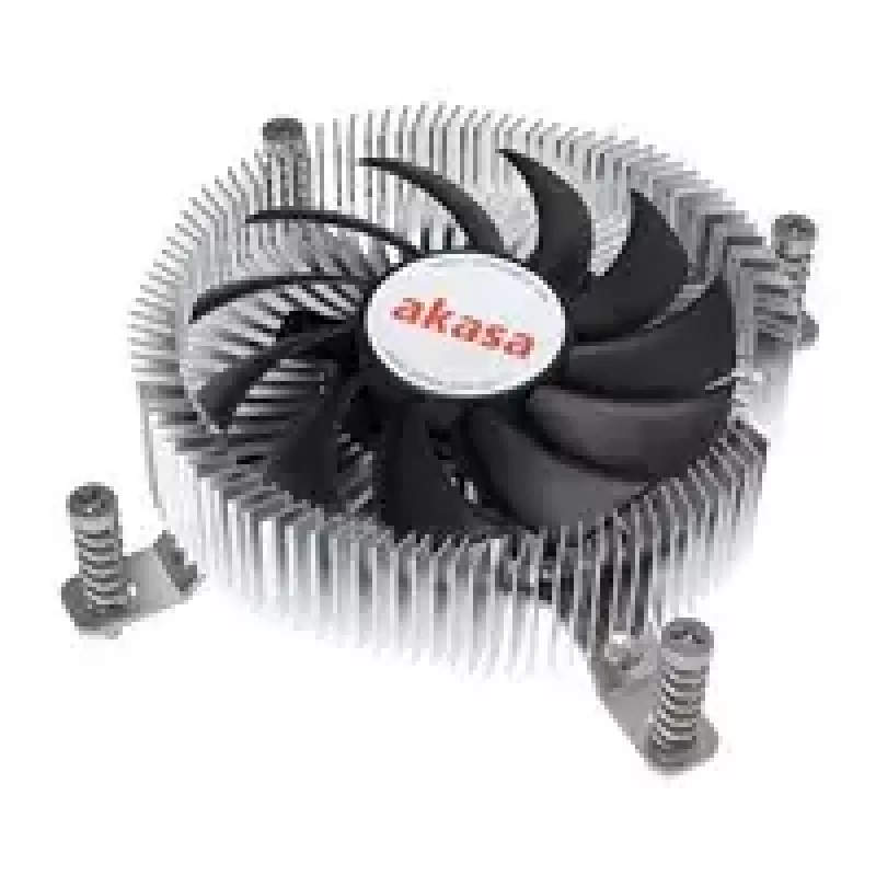 Disipador de CPU Akasa Al LGA1700 para Thin Mini-ITX — disipador plano de aluminio