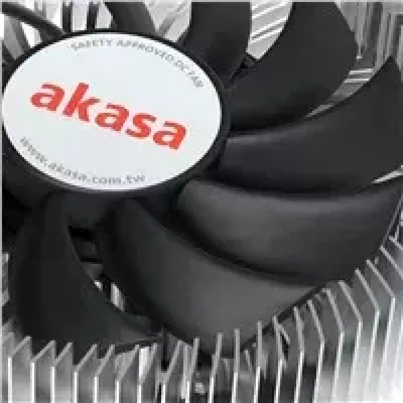 Disipador de CPU Akasa Al LGA1700 para Thin Mini-ITX — disipador plano de aluminio