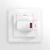 Cargador de pared Axagon ACU-QC19W 1x QC3.0/AFC/FCP/SMART 19W blanco