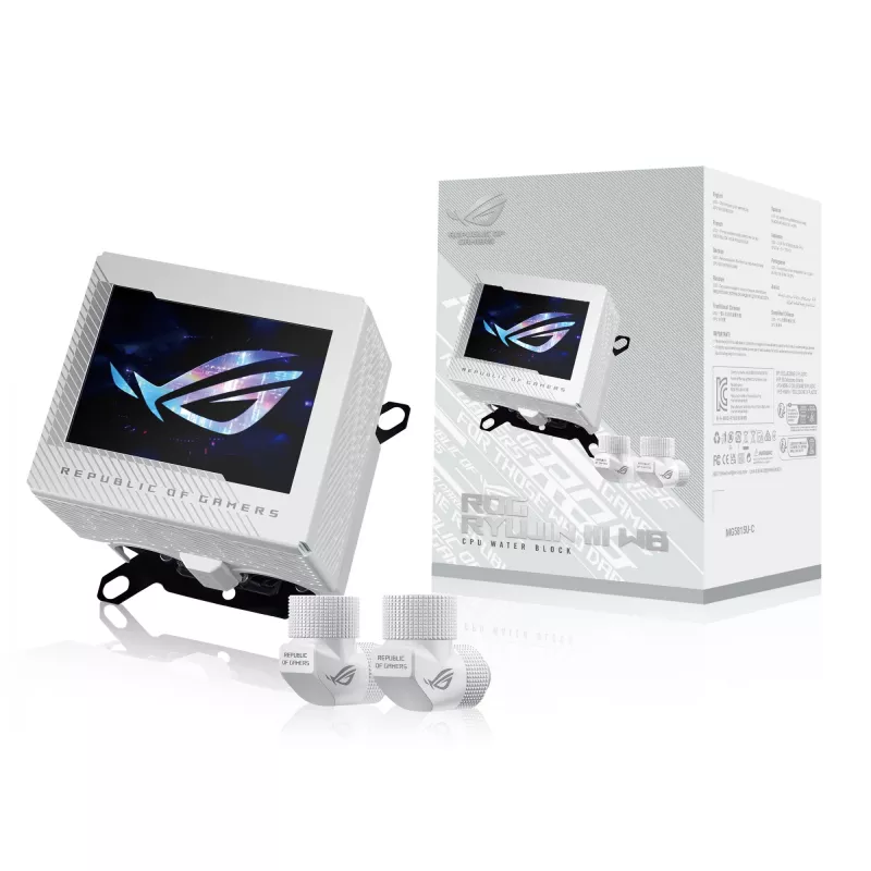 Bloque de agua ASUS ROG RYUJIN III WB White Edition