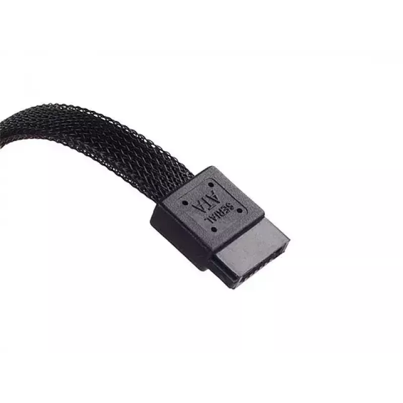 SilverStone CP10 Cable 0,5 m SATA 6-Pin Slimline conector macho
