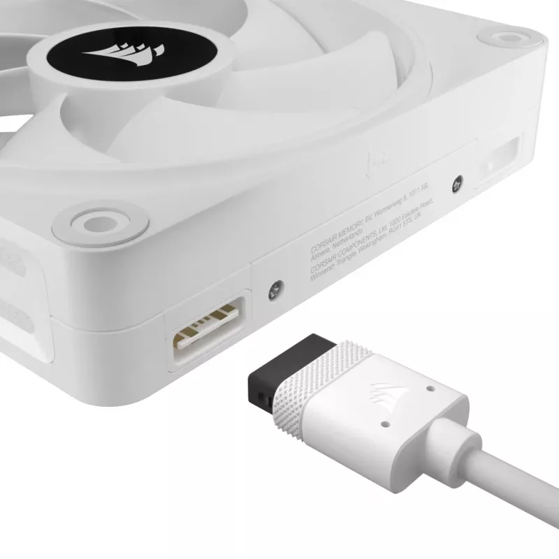 Ventilador de caja de ordenador CORSAIR 12 cm blanco 3 uds. (co-9051006-ww)