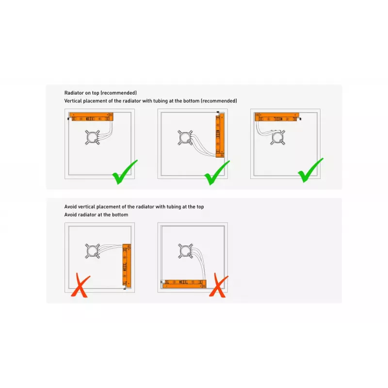 Refrigeración líquida EK Water Blocks Nucleus AIO CR360 Lux D-RGB 12 cm negro