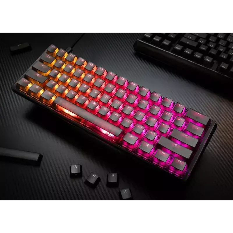 Teclado Ducky One 3 Mini gaming USB negro mecánico RGB LED