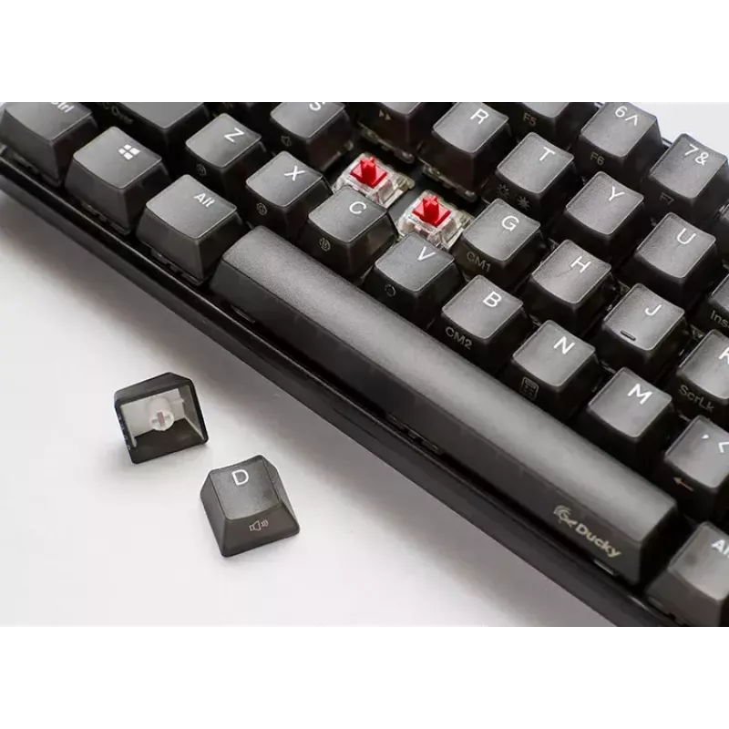 Teclado Ducky One 3 Mini gaming USB negro mecánico RGB LED