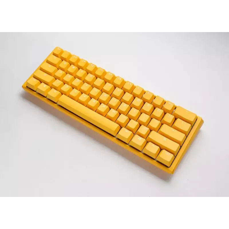 Teclado Ducky One 3 amarillo Mini gaming USB alemán mecánico RGB