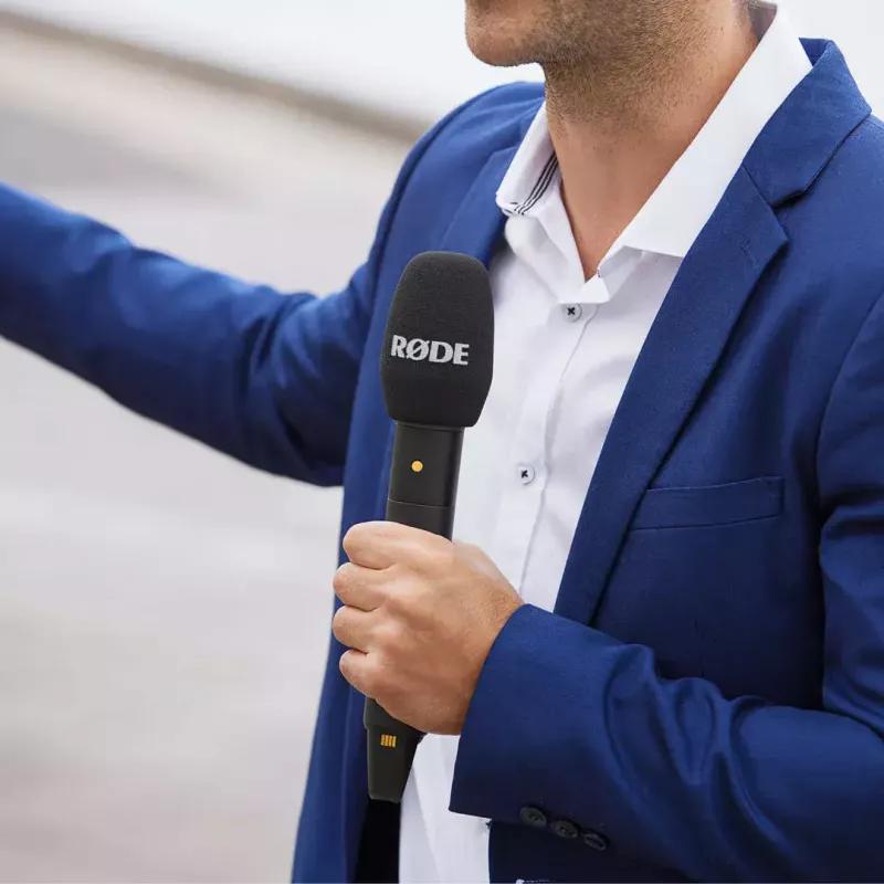 RØDE Interview PRO micrófono de condensador inalámbrico, USB-C, 20 Hz–20 kHz, negro