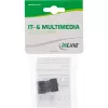 Adaptador de corriente interno InLine 180° ATX 8 pines conector macho conector hembra negro 26638E