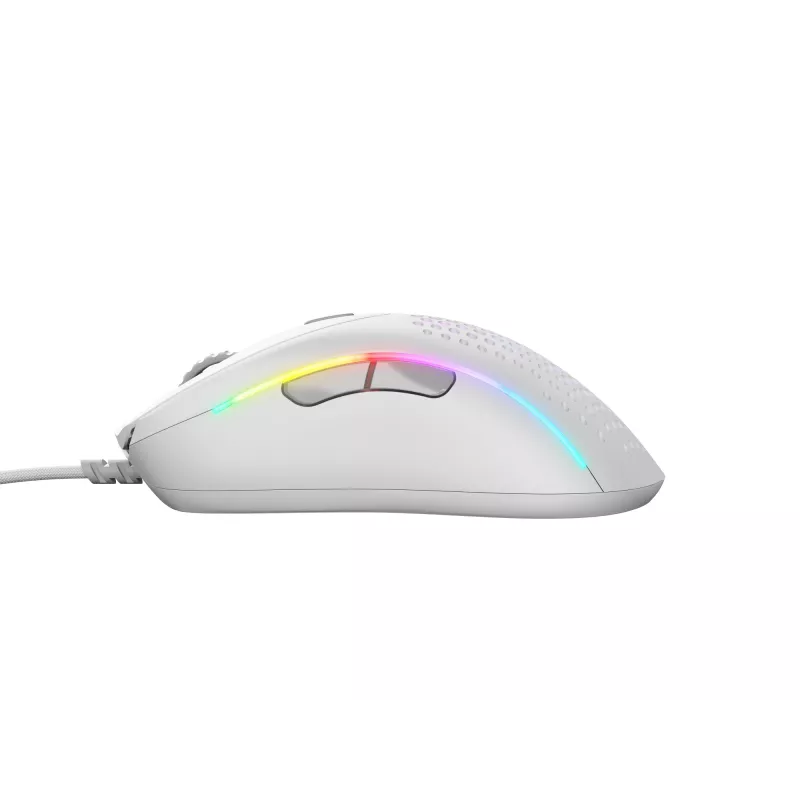 Ratón Glorious Gaming Glorious Model D 2 Wired - blanco mate, diestro, óptico, USB Type-A, 26000 DPI, blanco