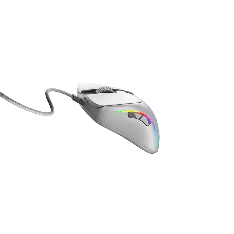 Ratón Glorious Gaming Glorious Model D 2 Wired - blanco mate, diestro, óptico, USB Type-A, 26000 DPI, blanco