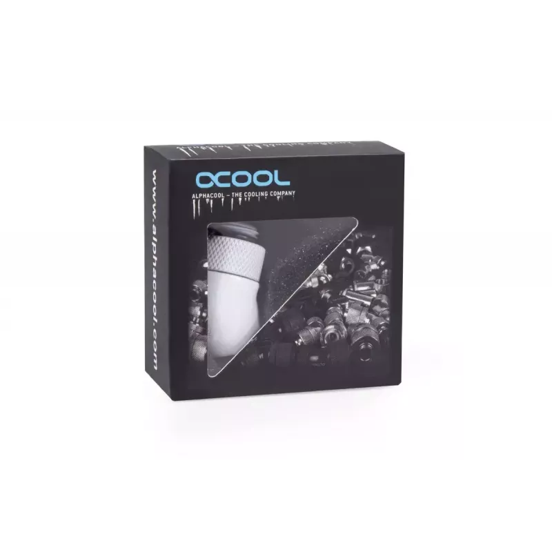Kit de montaje Alphacool Eiszapfen adaptador angular 45° giratorio G1/4