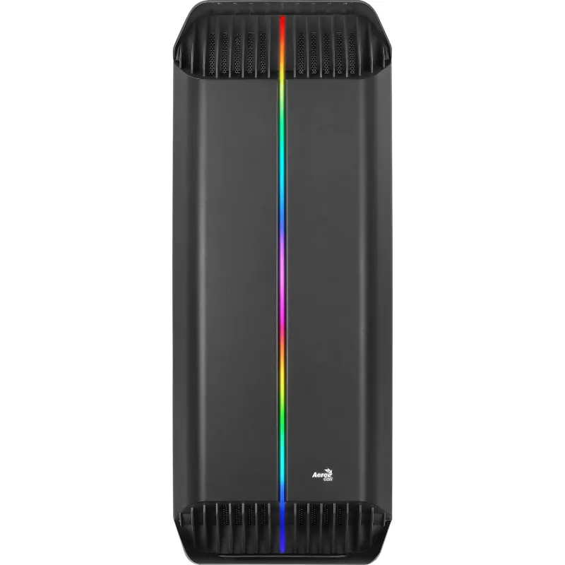 Carcasa gaming Aerocool GLADIATOR DUO ATX 3 ventiladores ARGB 12 cm, torre Midi, PC, negro, ATX, micro ATX, Mini-ITX, ABS, SPCC, gaming