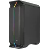 Carcasa gaming Aerocool GLADIATOR DUO ATX 3 ventiladores ARGB 12 cm, torre Midi, PC, negro, ATX, micro ATX, Mini-ITX, ABS, SPCC, gaming