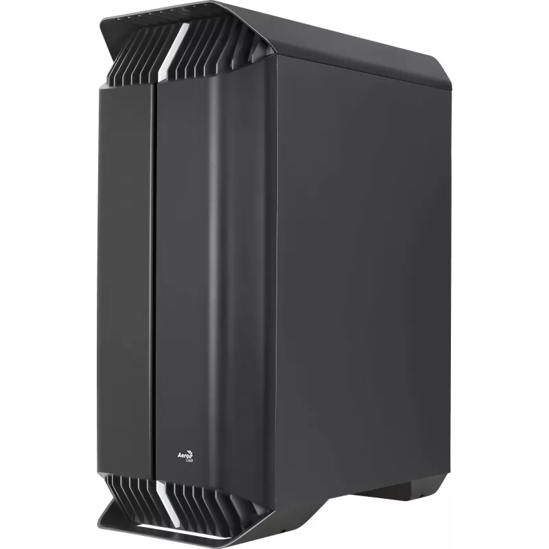 Carcasa gaming Aerocool GLADIATOR DUO ATX 3 ventiladores ARGB 12 cm, torre Midi, PC, negro, ATX, micro ATX, Mini-ITX, ABS, SPCC, gaming