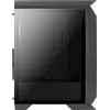 Carcasa gaming Aerocool GLADIATOR DUO ATX 3 ventiladores ARGB 12 cm, torre Midi, PC, negro, ATX, micro ATX, Mini-ITX, ABS, SPCC, gaming