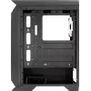 Carcasa gaming Aerocool GLADIATOR DUO ATX 3 ventiladores ARGB 12 cm, torre Midi, PC, negro, ATX, micro ATX, Mini-ITX, ABS, SPCC, gaming