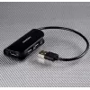 Hub de interfaces Axagon HUE-X4B USB 2.0 480 Mbit/s negro
