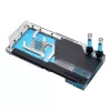 Refrigeración líquida + backplate Phanteks Glacier G40 acrílico cobre negro transparente