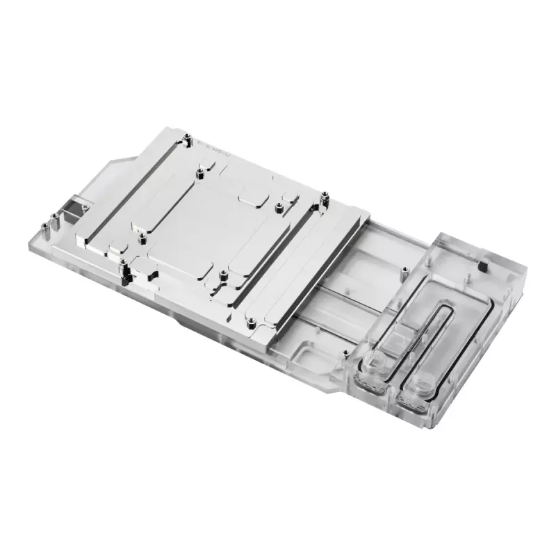 Refrigeración líquida + backplate Phanteks Glacier G40 acrílico cobre negro transparente