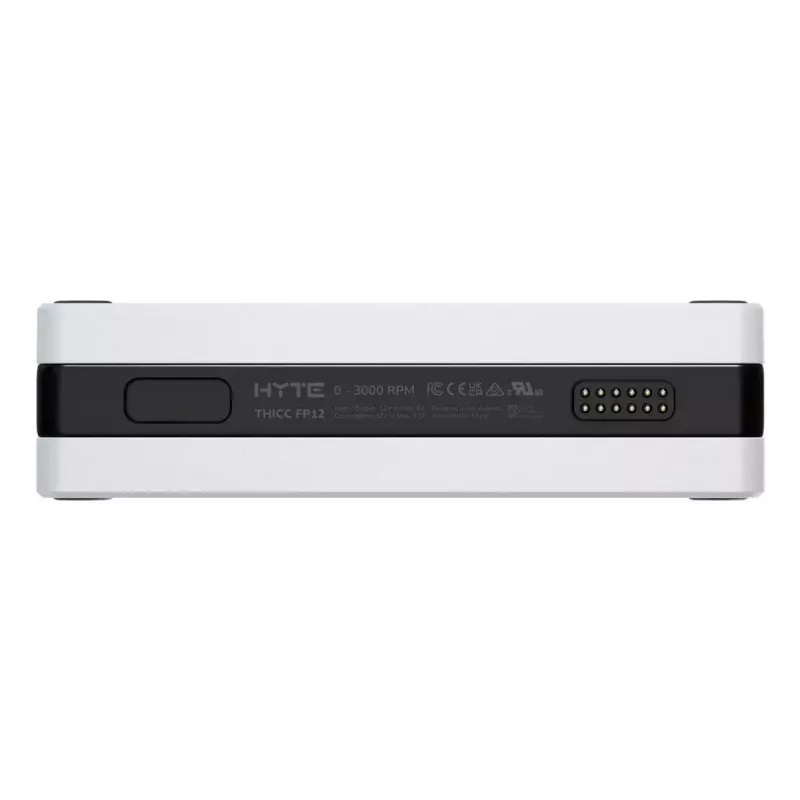 Ventilador HYTE THICC FP12 12 cm negro blanco 3000 rpm