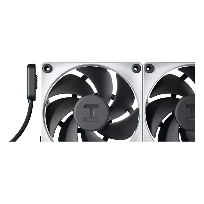 Ventilador HYTE THICC FP12 12 cm negro blanco 3000 rpm