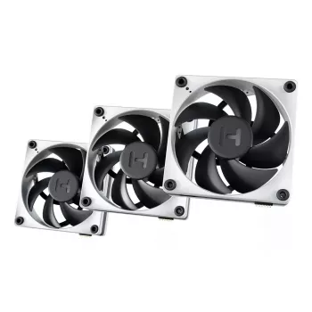 Ventilador HYTE THICC FP12 12 cm negro blanco 3000 rpm