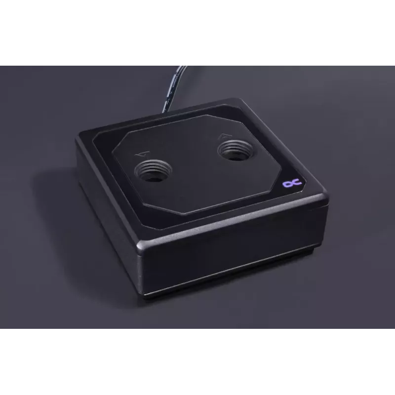 Refrigeración líquida Alphacool 13082 latón cobre negro 70mm