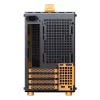 Caja de ordenador JONSPLUS MATX Handle Case Z20 – negro-naranja